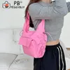 Sacs de soirée Cordon Casual Hobo Sac Hasp Femmes Loisirs Fourre-tout Solide avec poches intérieures à glissière pour les voyages de fête Utilisation quotidienne Satchel