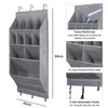 Storage Bags Tear-resistant Convenient Wall Nail Hanging Rack Keep Neat Shoe Organizer Multi Compartments Household Stuffs