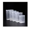 Frosted PVC plastic gift bags with handles waterproof transparent PVC bag clear handbag party favors bag