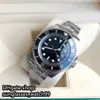 Top Bezel 41mm and 44mm watches for men luxury brand Ceramic The new water ghost men's steel watch diving series Automatic m256m