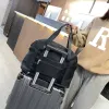 Rosa Carta Viagem Duffle Bag Bolsa Mulheres Homens Escalável Grande Lage Sacos Molhado Seco Separati Fitn Natação Sports Bag p91K #