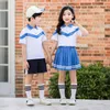 Ensemble de vêtements de sport d'été pour enfants, uniformes scolaires, ensemble de survêtements d'école pour enfants, vêtements de sport pour étudiants, ensemble d'uniformes de maternelle.z6sz#