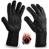 Gants jetables 2 pièces griller de qualité alimentaire cuisine Barbecue four gant équipement de protection résistant à la chaleur Silicone cuire BBQ MiBaking