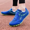 Shoes Size3245 kids Track Field Events Sprint 8 Spikes Sport Shoes Professional Middle Distance Running Race Spikes Sneakers Men