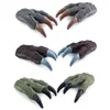 Cosplay Dinosaur Soft Claw Gloves Props for Kids Battle Play Model Halloween Werewolf Hands Kids Toys Trick Prop Children Gifts