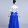 レディース合唱団パフォーマンスコスチュームスリムフィットレトロエレガントなQIPAO Traditial Natial Natial Chinese Dance Clothing Women Ethnic Dr B3CH＃