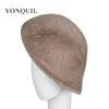 Nuovo design forma di calore da 30 cm Big Fascinator Base Make for Women Party Cappello per matrimoni Accumi per capelli fai -da -te imiti Sinamay Chapeau L2YM#