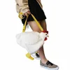 fi Women Ladies Cute Carto Chicken Plush Chain Bag Shoulder Crossbody Bag Large-capacity Tote Handbag Menger Handbags e3pf#