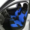 Autoyouth Full Car Seat Cover Blue Set Universal Tire Track Detail Styling Passat B8 Audi A5 Sportback för Chevrolet