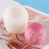 Baking Moulds 1PC 3D Moon Shape Silicone Candle Mold Epoxy Gypsum Fondant Chocolate Home Decoration Scented Homemade Mould