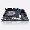 ZSUS H81 Placa-mãe LGA 1150 Base de suporte Pentium Celero Core i3 i5 i7 4º processador DDR3 RAM SATA30 USB30 240326