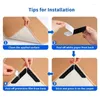 Bath Mats Mat Tape Self-adhesive Carpet Pad Floor 16/8pcs Tools Rug Sticker Trace Reusable No Non-slip Double-sided Bathroom Fixed Home