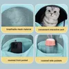 حاملات Cat Catriers Pet Carrier على ظهره على ظهر حقيبة سعة كبيرة للكلاب للمشي لمسافات طويلة في الهواء الطلق الاستخدام في الهواء الطلق