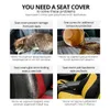 Upgrade 2Pcs Seat Fit Most Cars Protective Cover Universal Car Accessories Auto Seat Covers