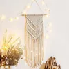 Wandtapijten Big Deal Macrame Muurhangend Katoenen Touw Kunst Geweven Tapijt Decoratie