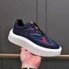 2024 nuova Coppa America Uomo Platform sneaker Tessuto Nylon mesh scarpe in pelle abito da sposa scarpe da ginnastica basse scarpe basse suole spesse gomma taglia 38-45