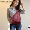 女性ソフトレザーバックパックヴィンテージの女性肩クロスボディバッグSACA DOS TRAVEL LADIES BAGPACK MOCHILAS SCHOOL BAGE GIRL 240323