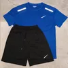 Survêtement pour hommes été séchage rapide t-shirt short ensemble étudiant formation vêtements de sport athlétisme hommes femmes course survêtement taille asiatique S-5XL.