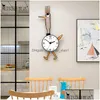 Horloges murales Meisd Cartoon Horloge mignon grande décoration maison enfants chambre montre aiguille en métal enfant Quartz Horloge livraison directe jardin Dec Dholm