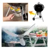 Gereedschap 2x 22-1/2-inch één-touch reinigingssysteemkit voor Weber Grill-onderdelen 7444 Eenvoudig te installeren