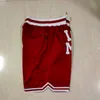 Mens''los''Angeles''Lakers''authentic Shorts Basketball Retro Mesh Haftowane swobodne sportowe szorty na siłownię. Białe 05