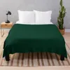 Decken Ultra Deep Emerald Green - Niedrigster Preis vor Ort Überwurfdecke Dekorative Betten Designer Sofa Hairys