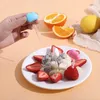 Forks 6PCS Creative Kitchen Cloud Shape Fruit Fork Cute Restaurant Reusable Dessert Office Cartoon Portable Grade Bento Sign