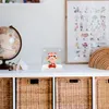 Placas decorativas colecionáveis expositores artesanais caixa de escritório mostrar gabinete estatueta modelo suporte de armazenamento