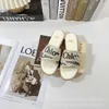 Designer Chlee Slippers Hot selling high version summer 99 womens casual outerwear flat bottom slipper batch FF9A