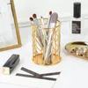 Hooks 1 PC Metal Pen Holder Pencil Cosmetic Storage Box Mesh Basket Desk Shelf Office Organizer Stationery Supplies