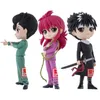 Аниме Манга BANPRESTO Оригинальный Q posket YuYu Hakusho Аниме Фигурка Hiei Kurama Urameshi Yusuke Фигурка Игрушки для мальчиков и девочек Детские подарки 24329