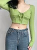 Womens T-Shirt Neck White Corset Crop Top Female Lace Up Shirring Spring Basic Long Sleeve Tee Shirts Korean Fashion Slimwomens Drop D Otqcg