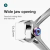 MR.GREEN Nail Clippers Wide Jaw Opening Stainless Steel Fingernail Clipper Thick Hard Toenail Cutter Manicure Scissors tools 240315