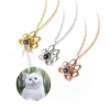 Colliers Pet Projection Photo Collier pour filles Colliers de chat pour chiens personnalisé