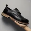 Scarpe casual da uomo in vera pelle Oxford stringate moda outdoor calzature eleganti scarpe da ginnastica fatte a mano