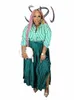 Elegante Frau Plissee Dr. S Dame LG Einteiliges Dr. Kleid Lose Plus Größe Elastische Taille Rock Großhandel Dropship 84VU #