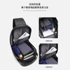 Diseño de concha dura 3.0 Bolsa cruzada con carga USB Bolsas de hombro Male Impermeable Viaje corto Bolsa de pecho Paquete para hombres Sling Bag H5b0 #