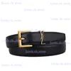 Belts New Temperament Womens Belt Genuine Leather Gold Needle Buckle Versatile Jeans Fashion Decoration Designer Womens Belt T240330