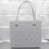 Bogge Bags Extras Large Boggs Beach Bag Silicon Tote Rubber With Holes Bog XL Handbag Designer 240328