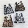 Bag Vintage Animal Pattern Women Shoulder Handbag Purse Autumn Fashion PU Leather Clutches Hobo Casual Bags