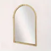 1 st houten make-up muur hangende decoratieve boogframe spiegel, woondecoratie