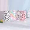 Cadeau cadeau 12pcs / lot stand up sac en papier pour bonbons faveur ouverte pochette d'emballage fête traiter