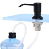 Liquid Soap Dispenser Sink And Extension Tube Built In With Silicone To Bottle Durable