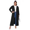 plus Size Lg Sleeve Spring Summer Elegant Cardigans Women Loose Casual Open Frt Duster Jacket Female Large Size Coat 4XL 5XL F4Ht#