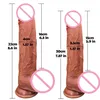 Nxy Consoladores Dongs empujando Realista Consolador Vibrador de Silicona Anal para g Estimulación del Punto Control Remoto Calefacción Juguetes Sexuales Mujeres 240330