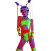 discoteca femminile Dj Costume Party Rave Outfit fluorescente verde tuta sexy Ds Gogo Dance Costume abiti di scena per adulti BL6142 67Xl #