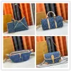 Bolsas de grife vintage denim bolsa de ombro bolsa feminina jeans nunca crossbody boston travesseiro totes grande capacidade