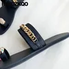 Sapatos Y2K Punk Holiday Chain Nice Slides 45 Rock Plus Size Homens China Wide Fit Toe Loop Verão Chinelos Metal Flats Sandálias Anel 240322