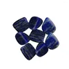 Vases Natural Lapis Tumbled Chips Crushed Stone Reiki Irregular Shaped Gemstones For Jewelry Making Vase Fillers