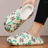 Slippers Indoor Soft And Comfortable Waterproof Wear-resistant Shoes For Men Couple Women Home Shoe Add Velvet Non-slip